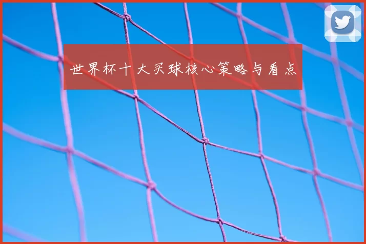 世界杯十大买球核心策略与看点