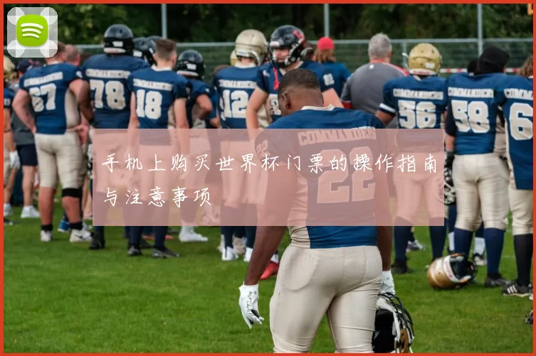 手机上购买世界杯门票的操作指南与注意事项