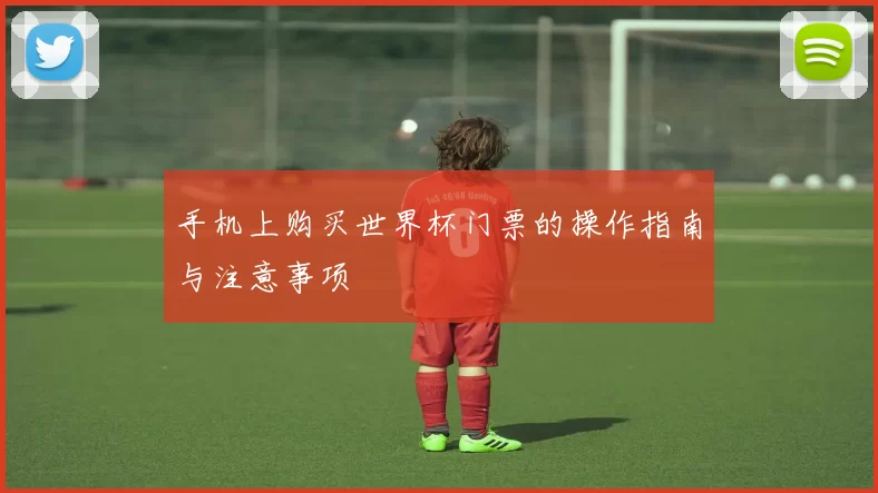 手机上购买世界杯门票的操作指南与注意事项